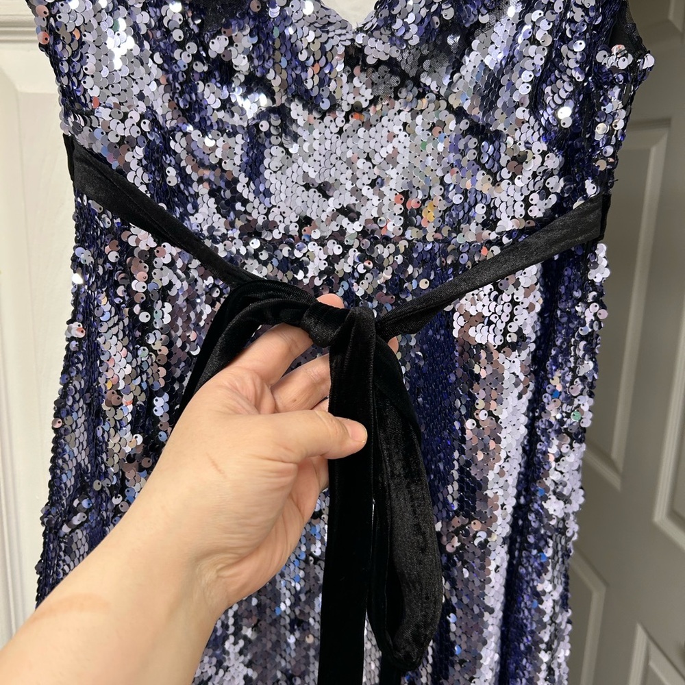 Free People Siren Sequin Mini Dress | Size 8 | Party Cocktail - Picture 5 of 13